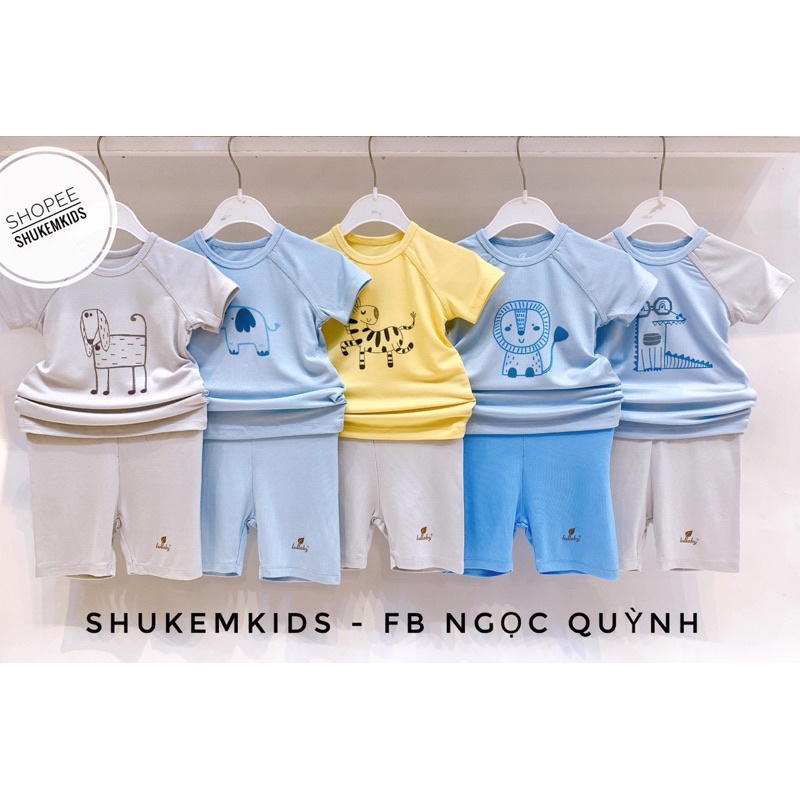 Lullaby - Bộ cài vai peptit phối mềm mại cho bé trai bé gái