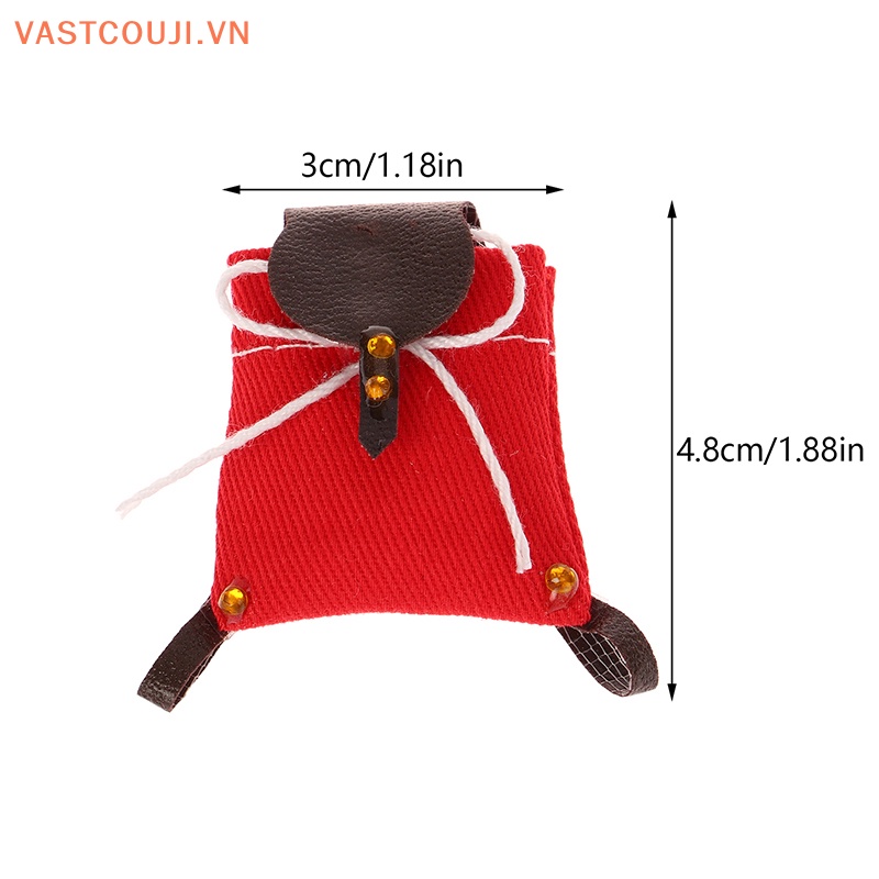 Ba Lô Đi Học / Du Lịch Tỷ Lệ 1: 12 Độc Đáo Trang Trí Nhà Búp Bê