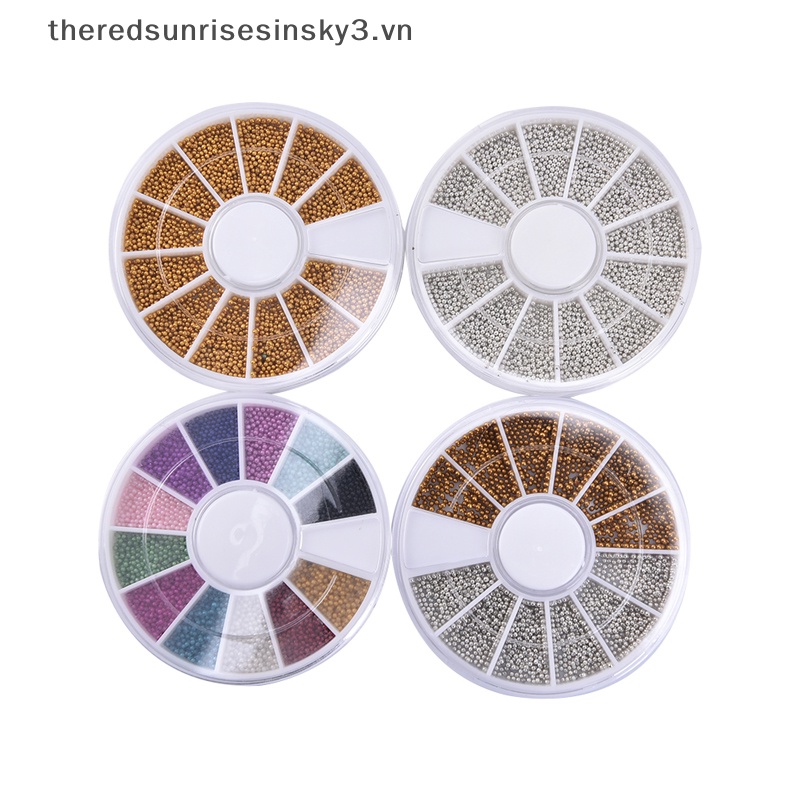 Hạt Cườm 3D Trang Trí Móng Tay Nghệ Thuật Thời Trang DIY