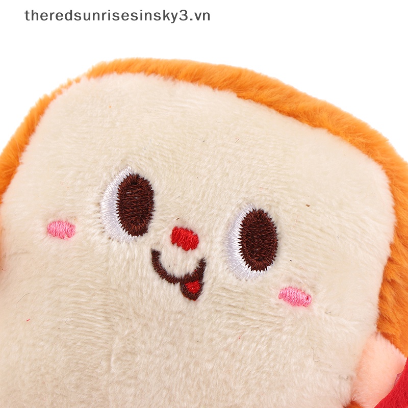 1 Móc Khóa Hình Đồ Ăn Nhồi Bông Ngộ Nghĩnh Thời Trang