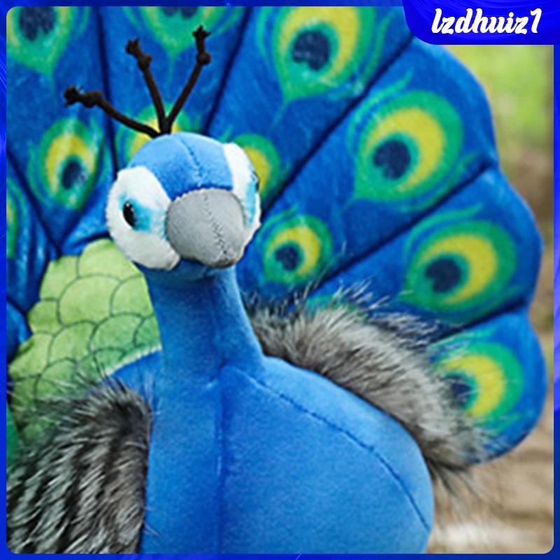 Chim Công Nhồi Bông Mềm Mại Dễ Thương Cho Bé