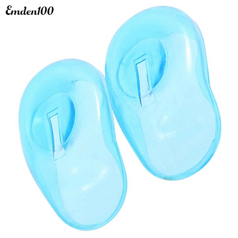 Bộ 2 Vỏ Silicone Bọc Bảo Vệ Tai Khi Nhuộm Tóc Tại Nhà / Salon