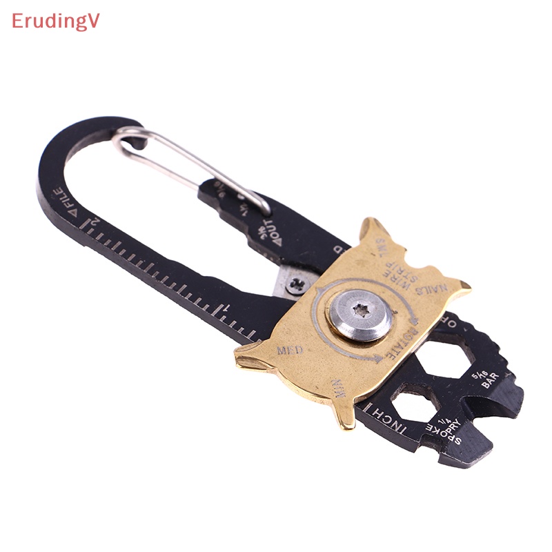 Chìa Vít 20 Trong 1 Bằng Thép Không Gỉ Có Móc Khóa Tiện Dụng