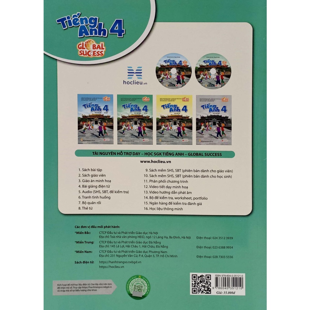 Sách Global Success - Tiếng Anh 4 Tập 2 - Sách Học Sinh