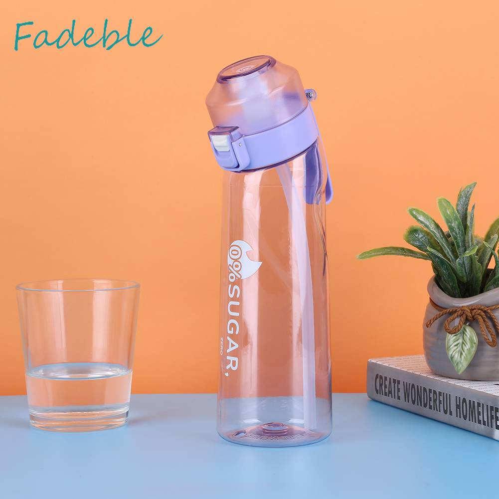 Bình Nước 650ML Có Thể Tái Sử Dụng Kèm Ống Hút