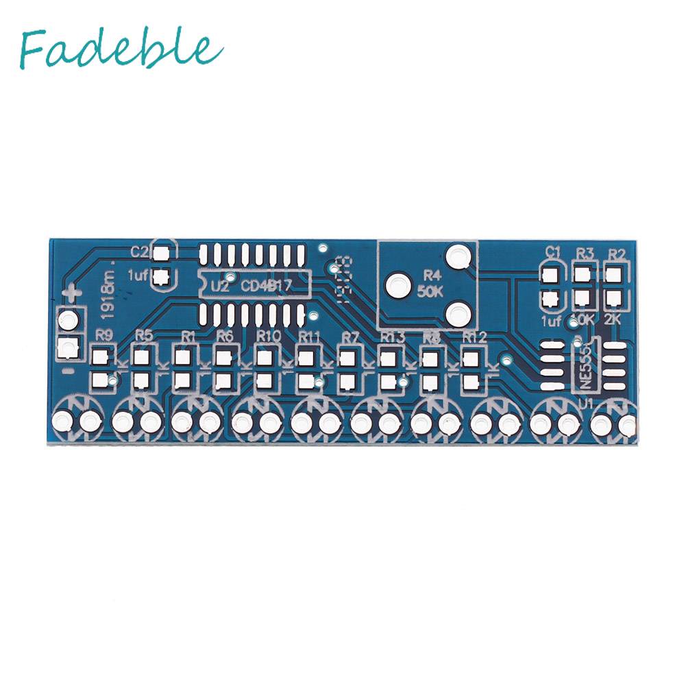 Bộ Bo Mạch Đèn LED NE555 CD4017 SMD 2.5-14.5V