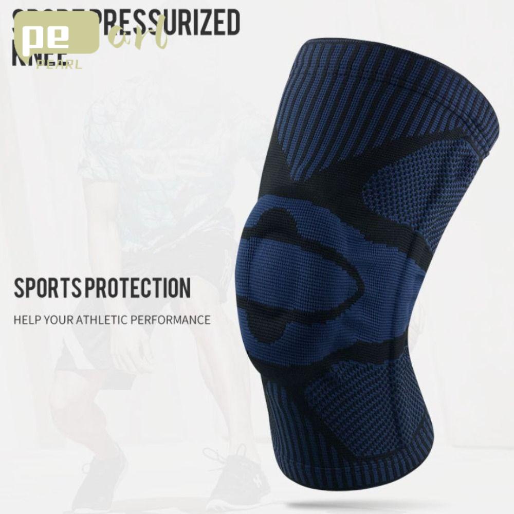 PEARLVN Đệm Bảo Vệ Đầu Gối Bằng Nylon Spandex Co Giãn Chuyên Nghiệp Hỗ Trợ Chạy Bộ