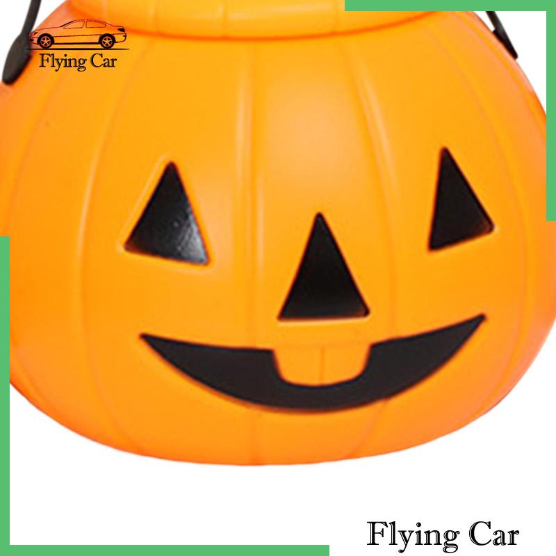 Xô Đựng Kẹo Có Tay Cầm Trang Trí Halloween