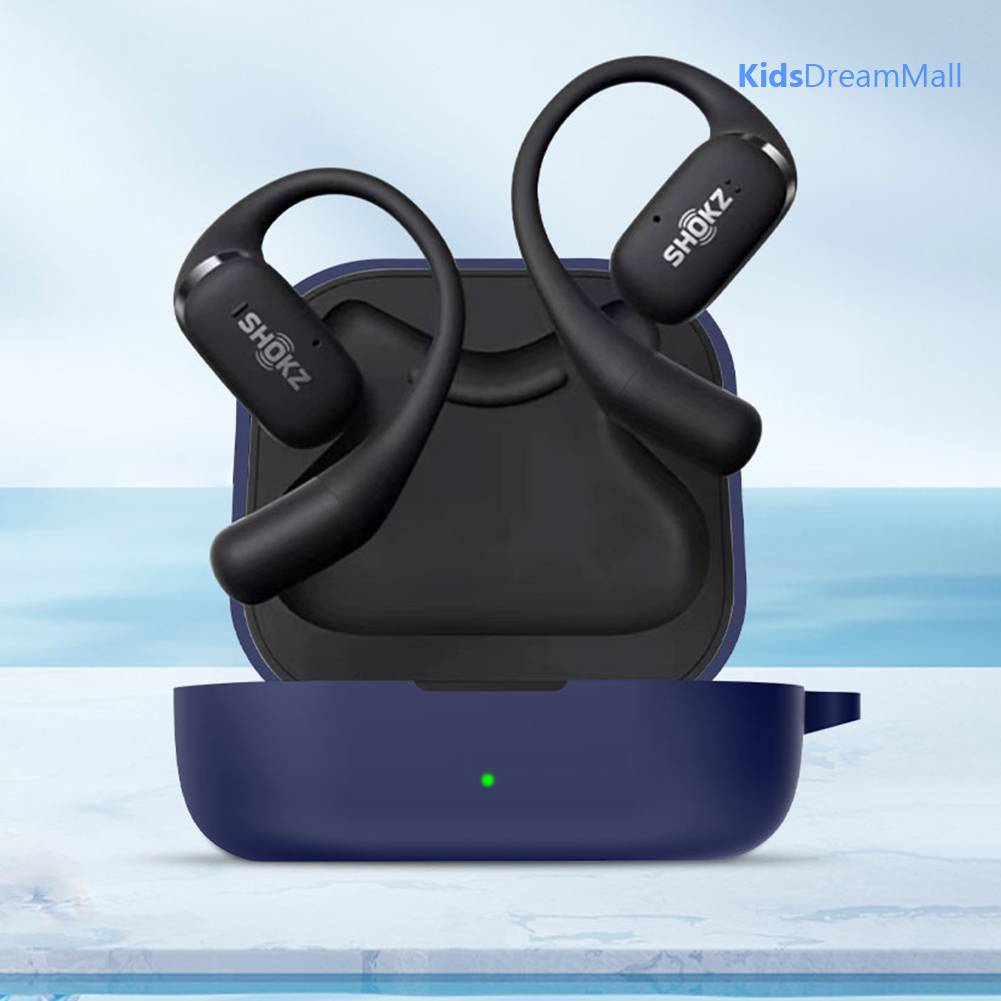 Vỏ Bảo Vệ Hộp Sạc Tai Nghe Shokz OpenFit Bằng Silicon Chống Thấm Nước Tiện