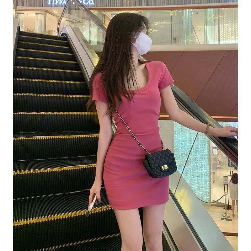 Đầm Ngắn Dáng Ôm Thời Trang Mùa Hè Hàng Mới 2023 Dành Cho Bạn Nữ