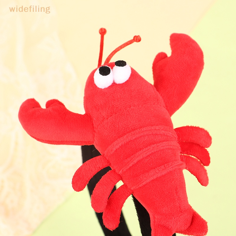 Băng Đô Cài Tóc Hình Cua Biển Nhồi Bông Dễ Thương