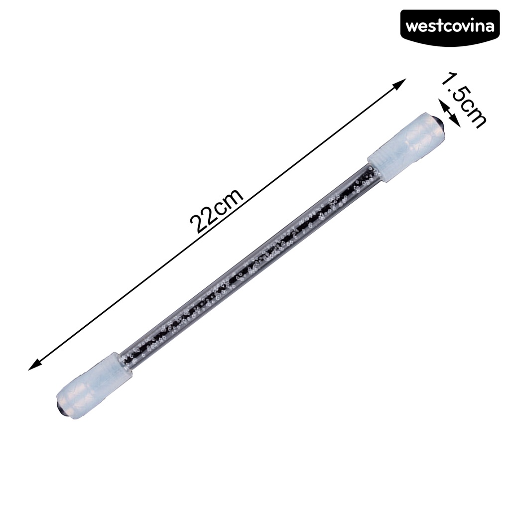 [WSTN]✎Bút Xoay Có Đèn LED Bằng Acrylic Chống Trượt