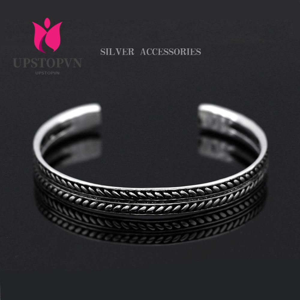 UPSTOPVN Vòng Tay Xoắn Phong Cách Retro Thời Trang