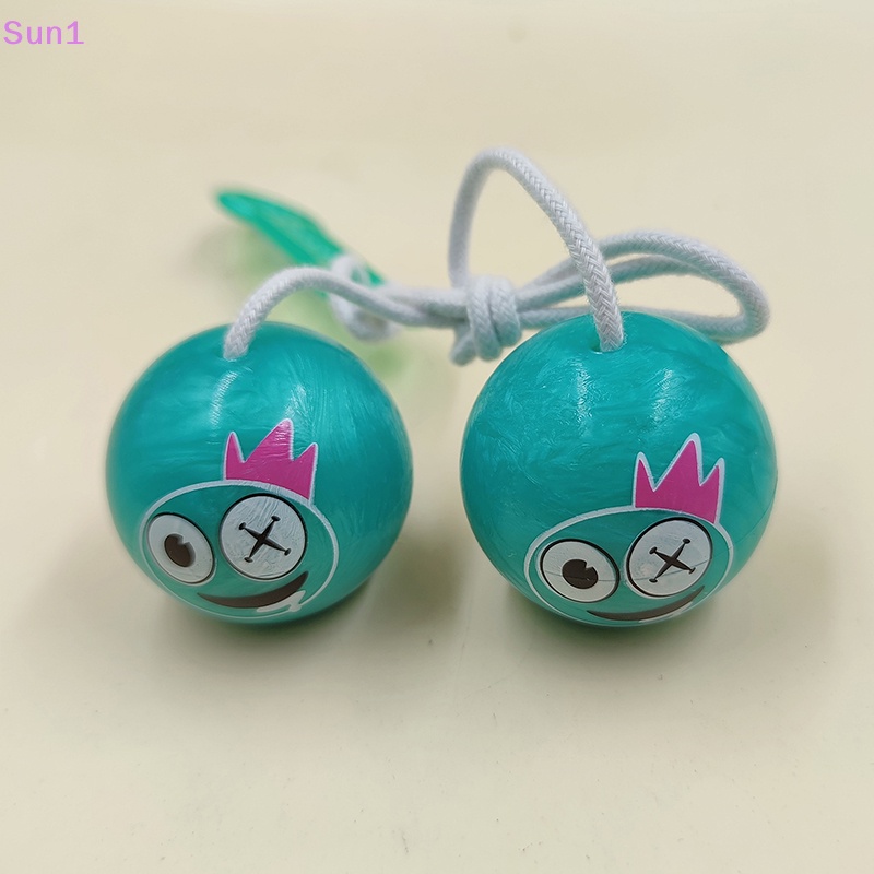 1 Cây Clackers Nhựa Mini Giảm Căng Thẳng Màu Sắc Ngẫu Nhiên Cho Bé