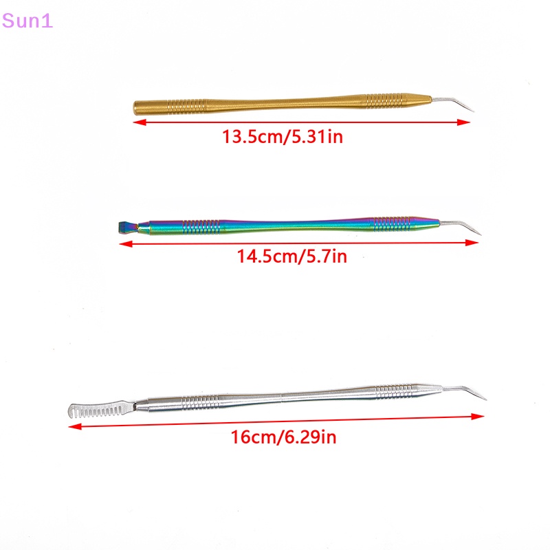 Sun1 &gt; Que Kim Loại Làm Sạch Lông Mi Trang Điểm Làm Đẹp