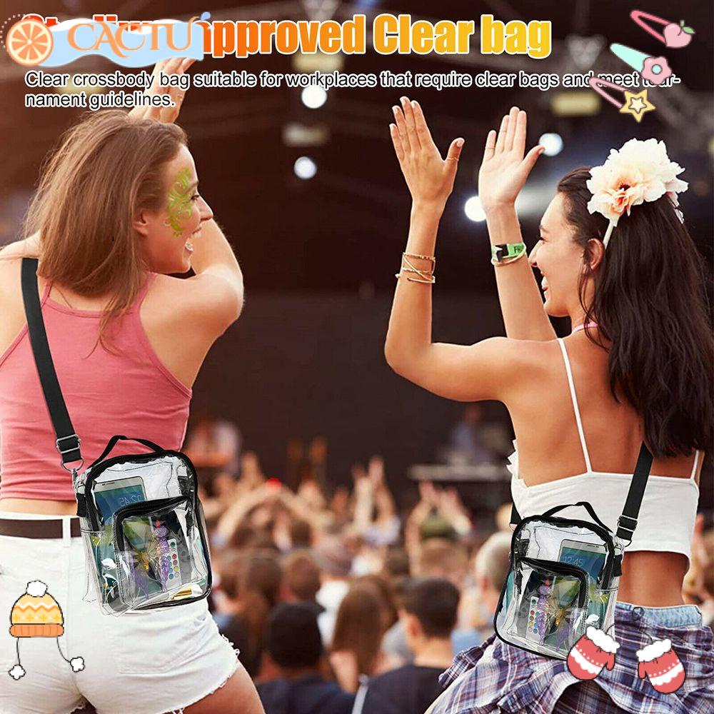 CACTU Balo Thể Thao Trong Suốt Có Thể Điều Chỉnh Kích Cỡ