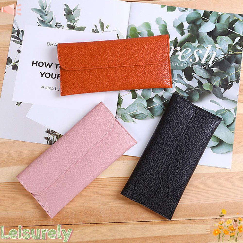 LEILY Ví Da Dài Thời Trang Cho Nữ