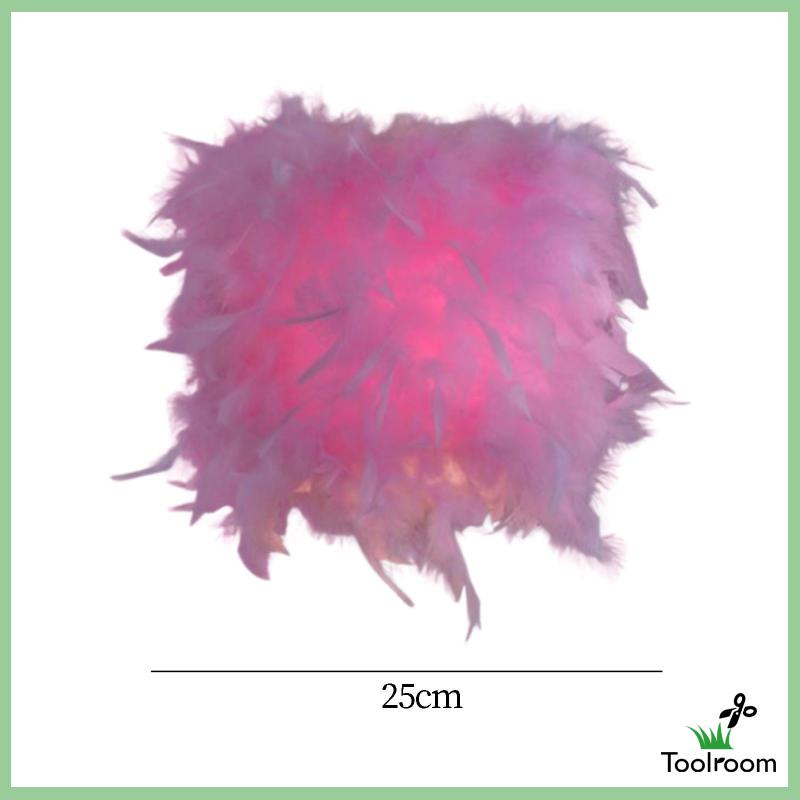 Vỏ Bọc Đèn Trần Hình Lông Vũ Trang Trí Phòng Khách / Tiệc Tùng