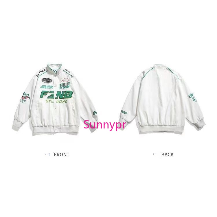 Áo Khoác Bóng Chày Thêu Chữ Thời Trang Đường Phố Mỹ Cá Tính Cho Nam