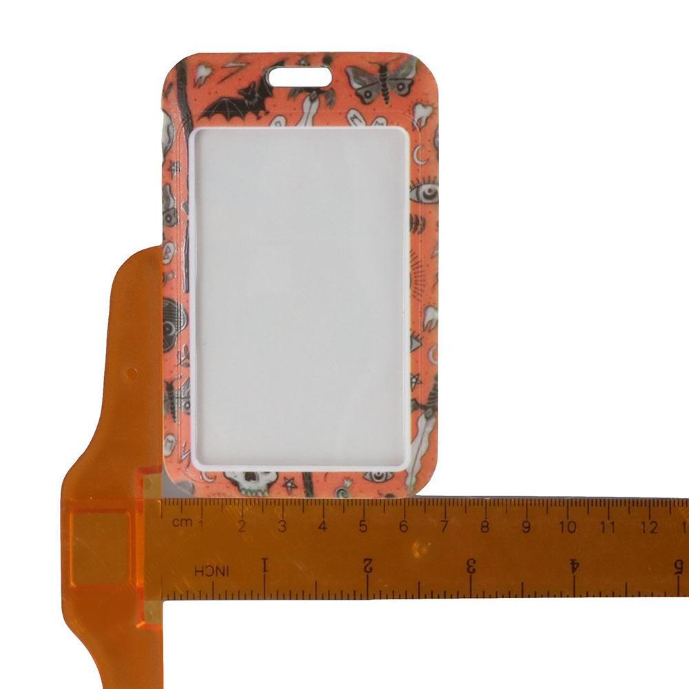 CHOOKEY Dây Buộc, Giá Đỡ Huy Hiệu ID Hình Quả Cam Cho Văn Phòng