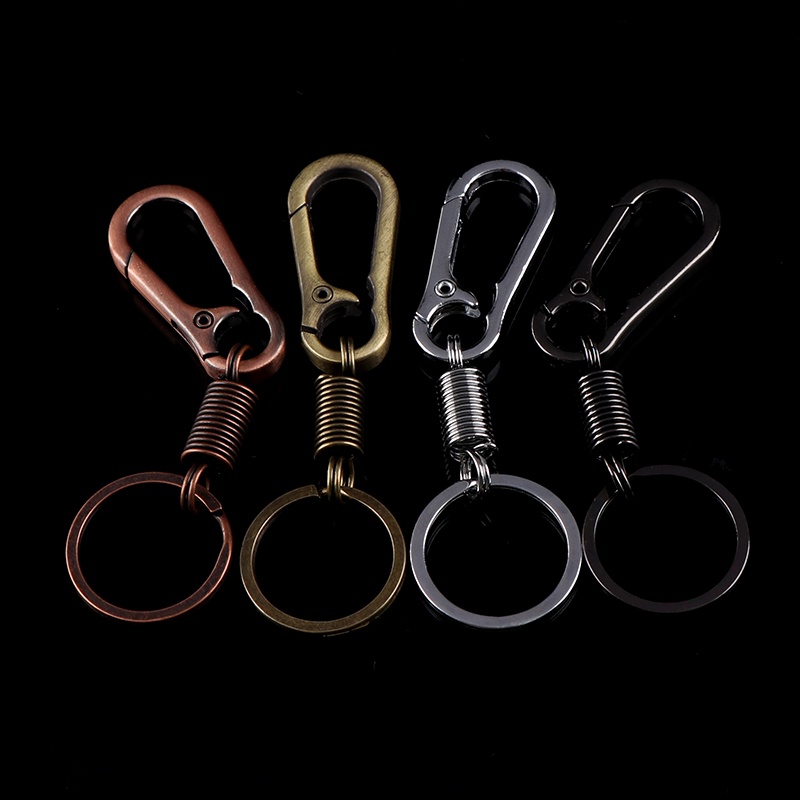 Smbr Móc Khóa Kẹp Thắt Lưng Lò Xo Bằng Kim Loại Thời Trang Dành Cho Nam BR