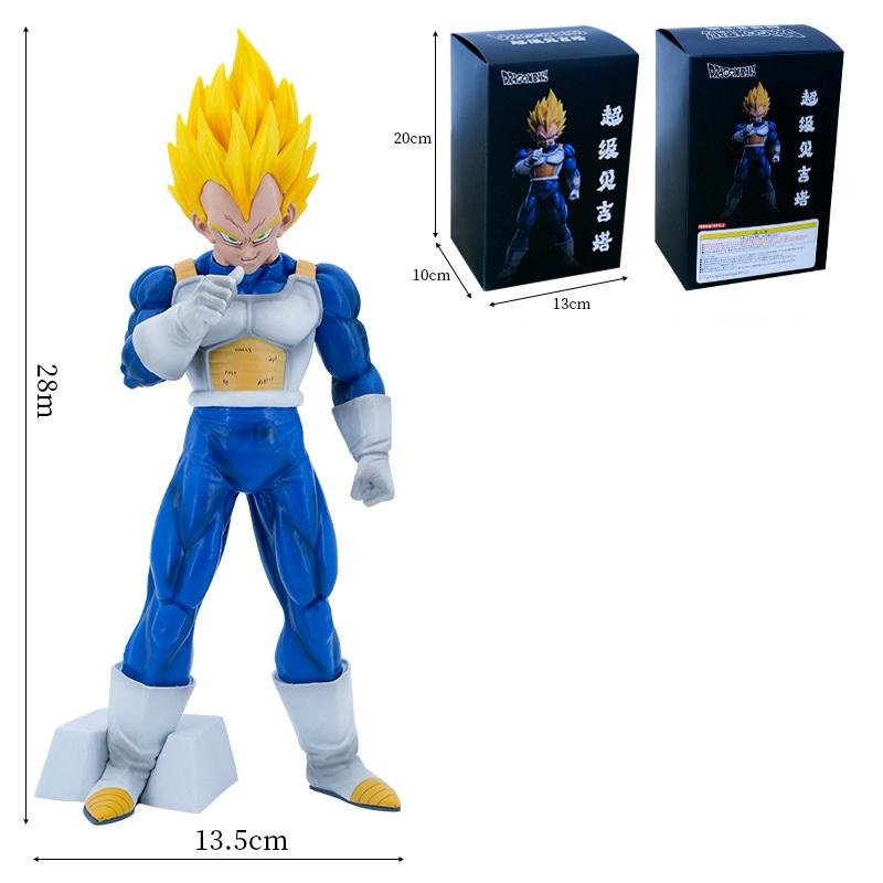 Mô hình Vegeta kiểu ngạo 30 cm siêu đẹp, Hoàng tử Saiyan Vegeta có hộp màu - Mô hình Dragon Ball
