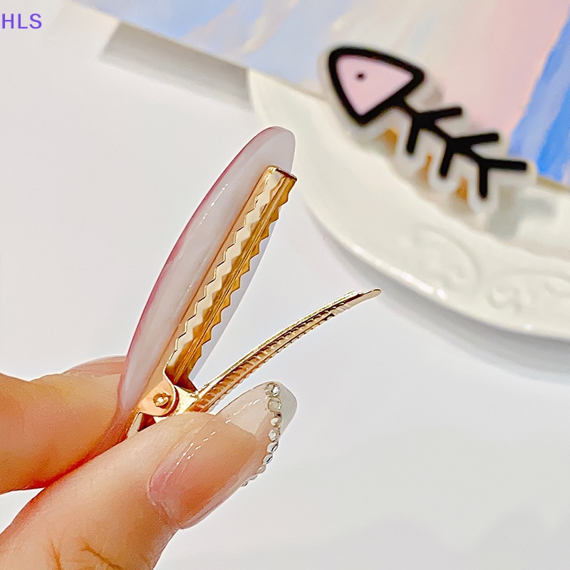 Kẹp Tóc Hình Xương Cá Dễ Thương Cho Nữ