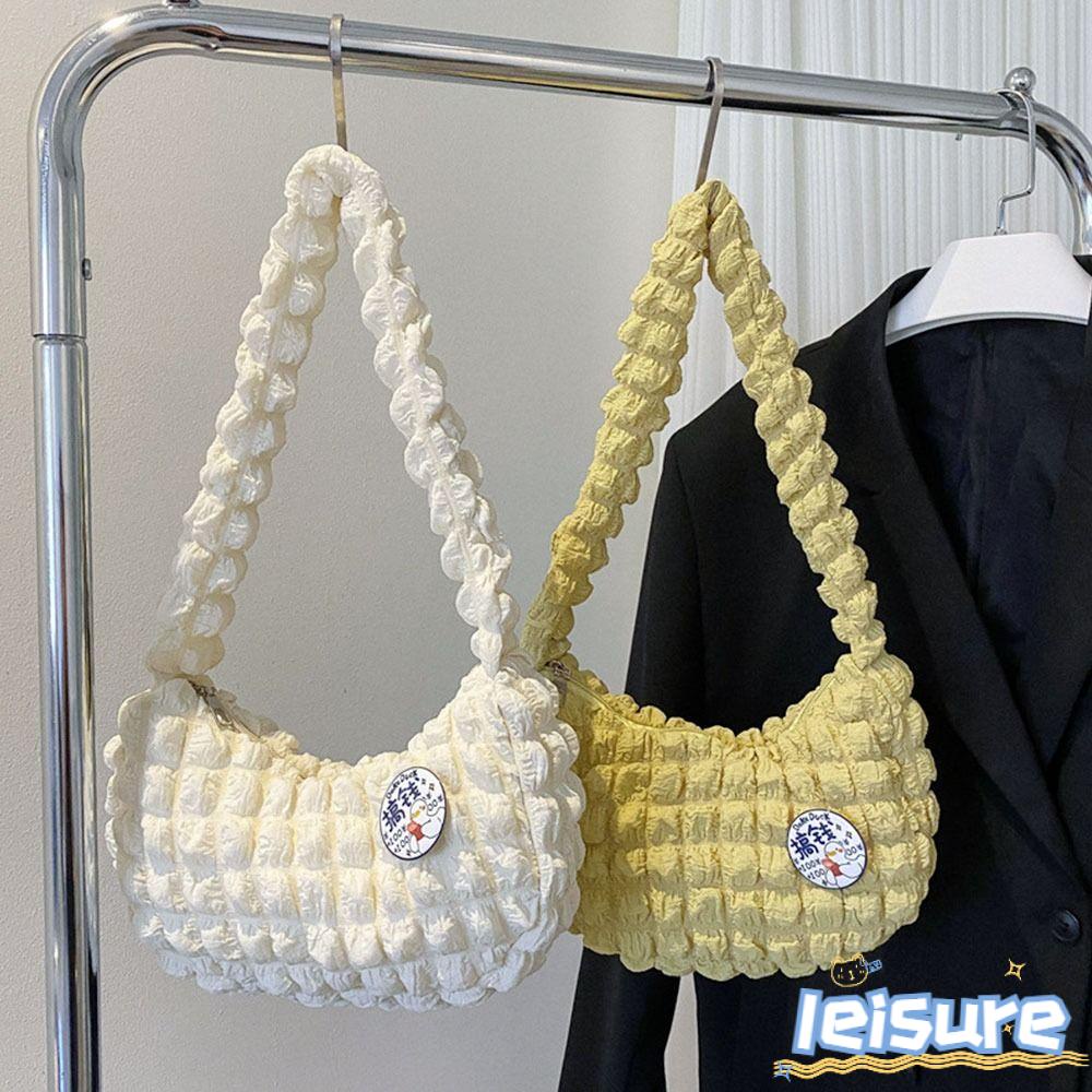 LEISURE Túi Kẹp Nách / Đeo Vai Kích Cỡ Lớn Phong Cách Thời Trang Dành