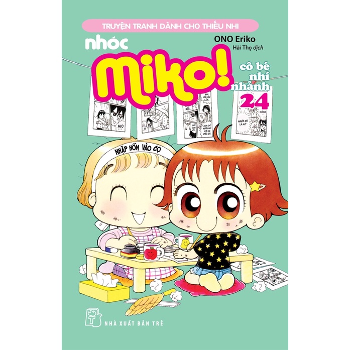 Sách Nhóc Miko! Cô Bé Nhí Nhảnh - Tập 24