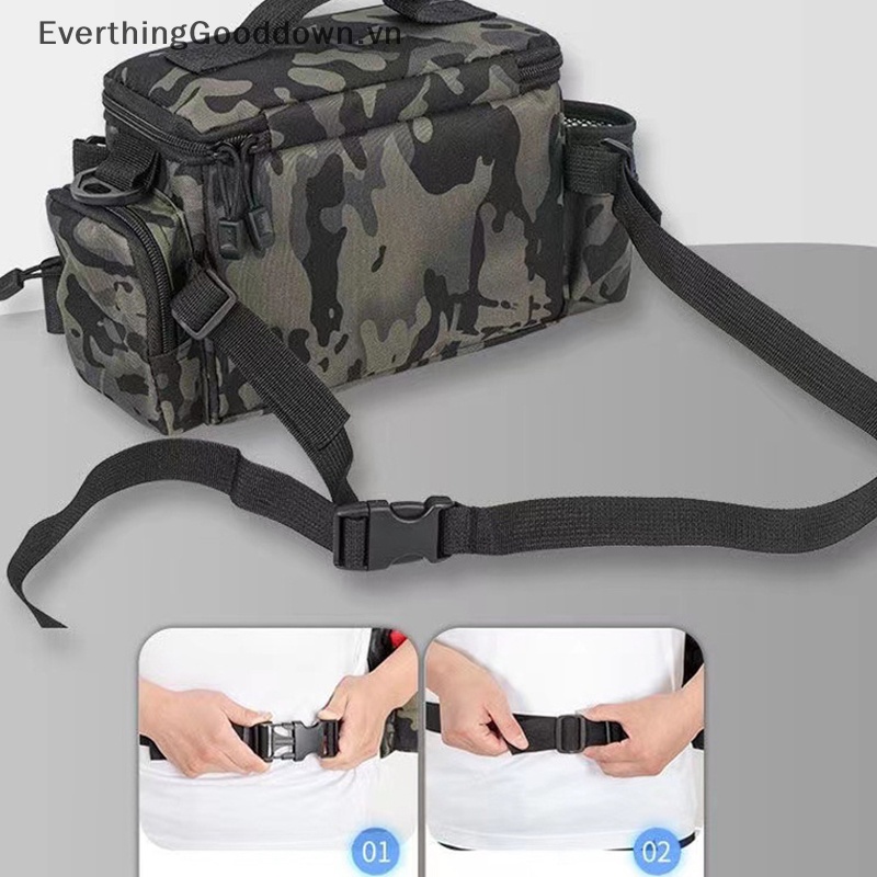 Everthinggooddown Túi Đeo Hông Đựng Mồi Câu Cá Thể Thao Ngoài Trời