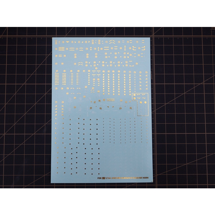 Artisan's club rg 1/144 unicorn 02 banshee norn  decal trượt nước