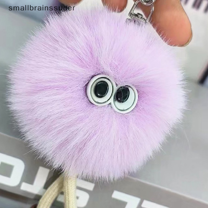 Móc Khóa Lông Thỏ Nhỏ Nhắn Dễ Thương Dành Cho Nữ