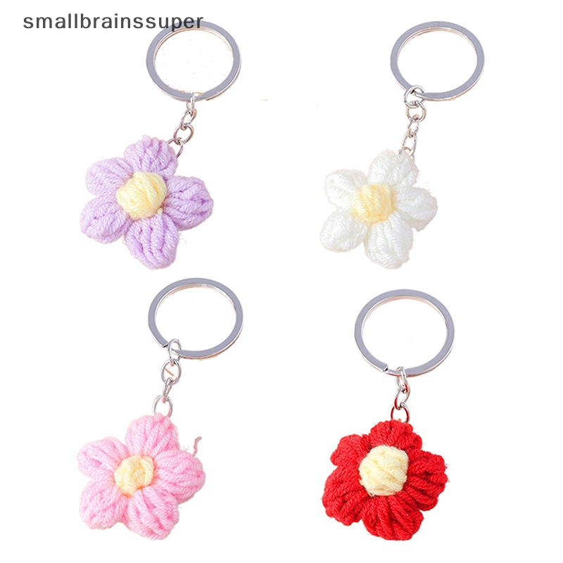 Móc Khóa Hình Bông Hoa Bằng Len Nhân Tạo Thời Trang Dành Cho Nữ SBS