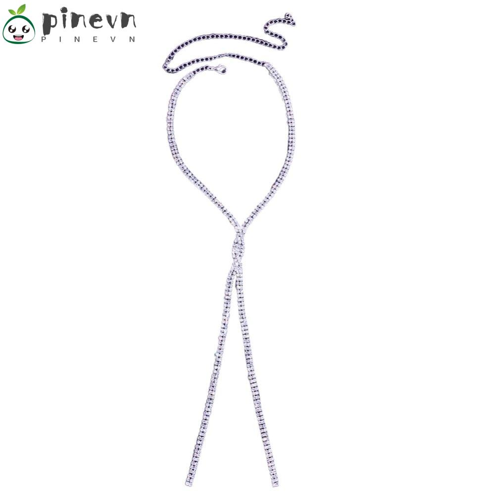 PINEVN Vòng cổ Bodychain DạNg DàI ĐíNh Đá