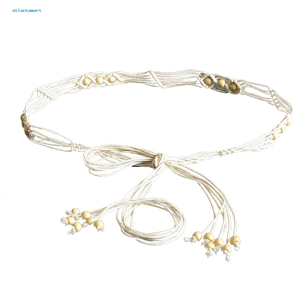 Túi Đựng Đồ Dùng Tiện Lợi Chất Lượng| Thắt Lưng Dây Bện Xỏ Hạt Thủ Công Phong Cách Bohemia Dành Cho Nữ