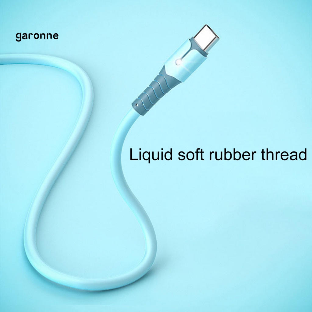 Cáp Sạc Nhanh Type-C 5A Bằng Silicon TPE Mềm Cho Điện Thoại Di Động