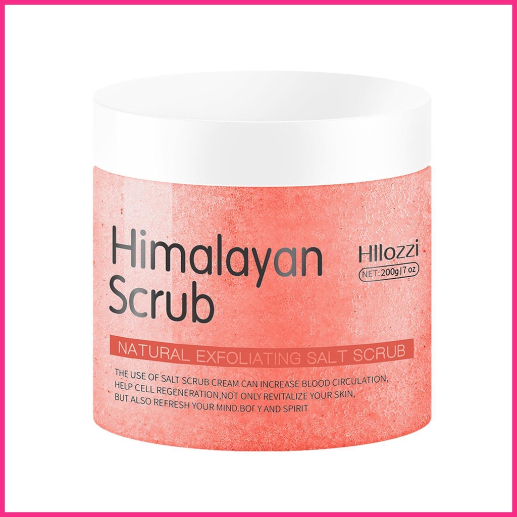 Muối Hồng Himalaya Tẩy Tế Bào Chết Tự Nhiên Dưỡng Ẩm Làm Sạch Sâu Cho Da