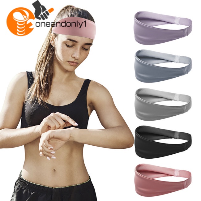 Băng Đô Co Giãn Chống Trượt Mau Khô Để Tập Thể Thao Cho Nữ