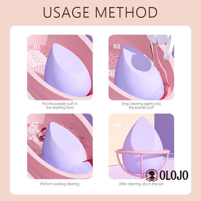 Miếng Silicone Vệ Sinh Cọ Trang Điểm DIY Tiện Dụng