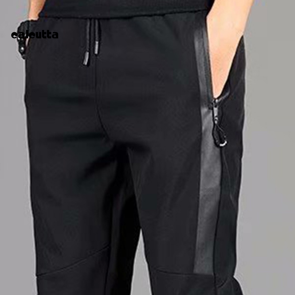 [calcutta] Quần Dài Nam Lưng Thun Rút Dây Màu Trơn Mặc Hàng Ngày