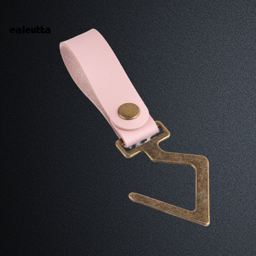 Móc Khóa Dây Da Giả Hình Chữ S Chịu Lực Cao Tháo Gỡ Nhanh Chống Mất Cho Hoạt Động Cắm Trại Ngoài Trời