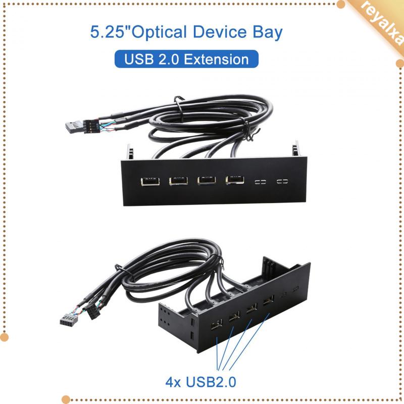 Bảng Điều Khiển Mở Rộng Cổng USB Tốc Độ Cao 5.25 inch Cho PC