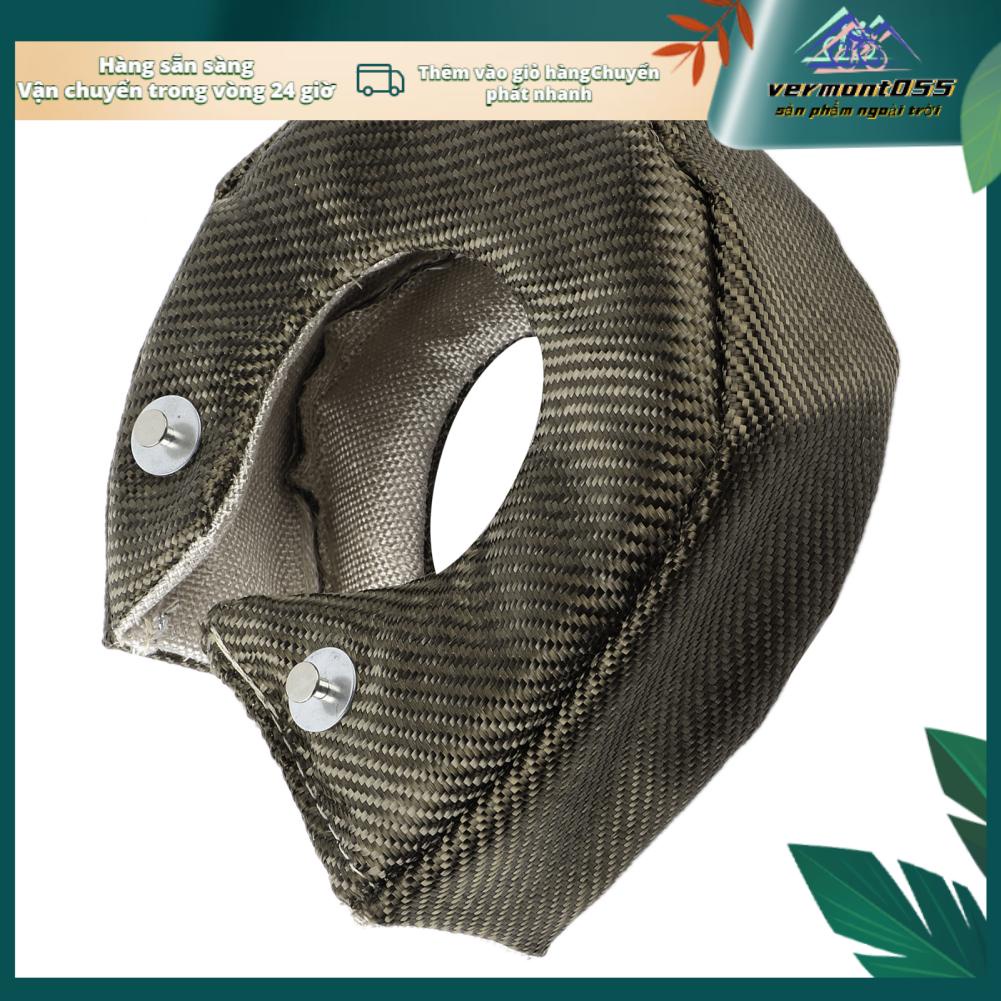 Vermont055 Đĩa Đơn Titan Turbo Giữ Nhiệt Chăn Rào Cản Sạc Bao T3/GT35/GT37/GT40/GT42