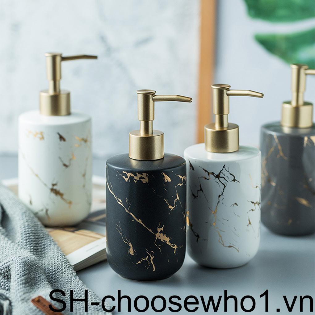 Bình Đựng Xà Phòng Bằng Gốm Thanh Lịch Bền Bỉ Và Chống Rỉ Sét Thời Trang Và Thanh Lịch