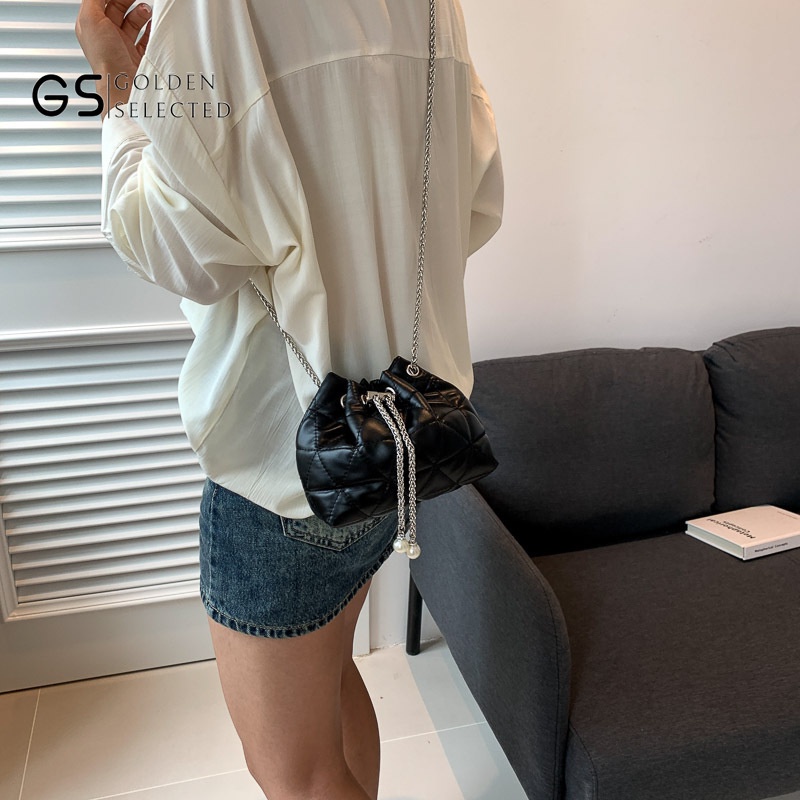 Túi Xách Bucket Thiết Kế Đơn Giản Thời Trang Thanh Lịch