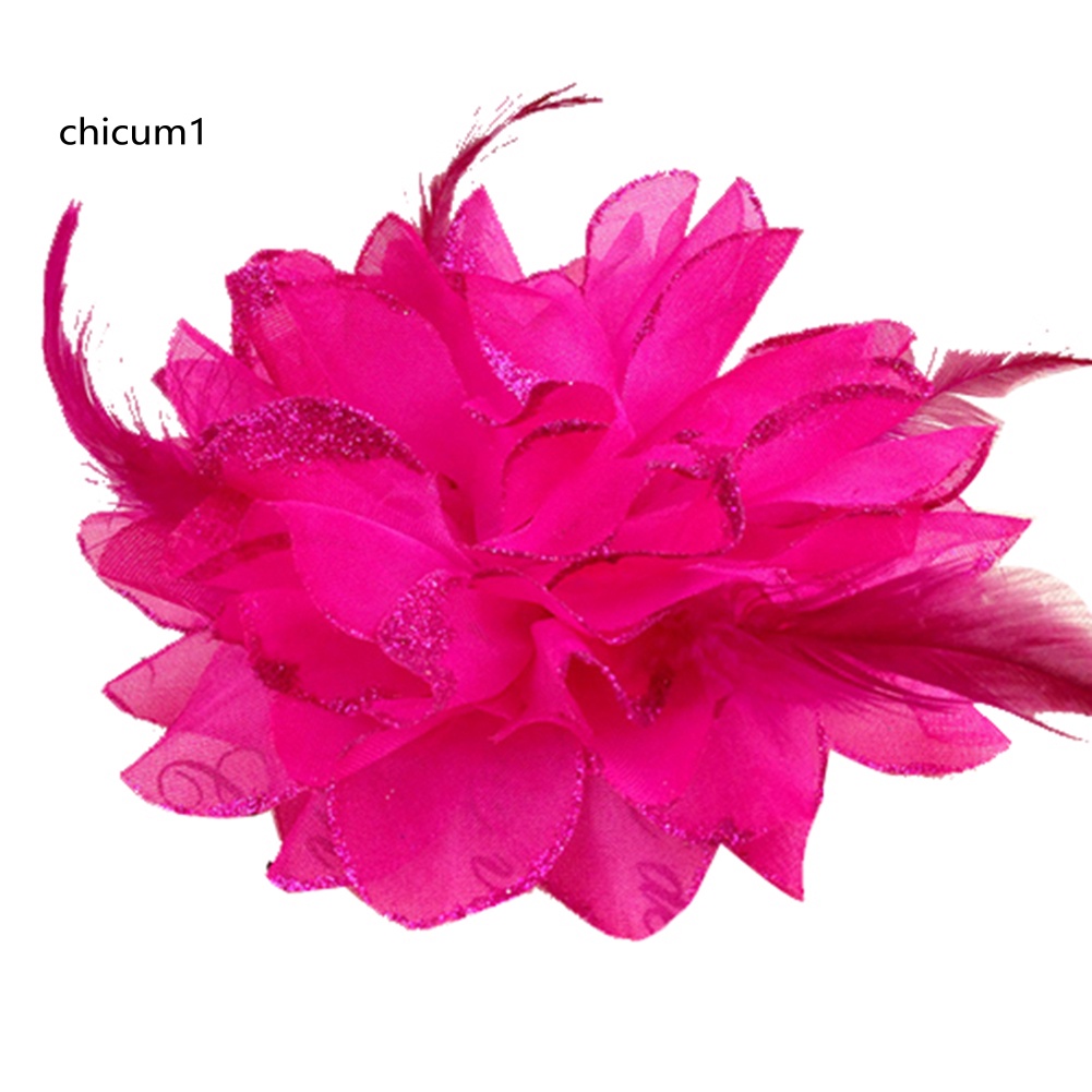 Vòng Hoa Cài Tóc Co Giãn Cho Cô Dâu