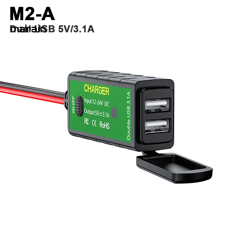 Công Tắc Bật / Tắt Sạc Nhanh Chuyển Đổi Từ M2 31A / 48A SAE Sang USB Type-C