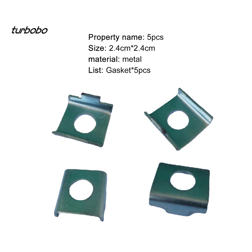 Set 5 Vòng Đệm Bánh Xe Đạp Bằng Kim Loại Cứng Chắc Chắn