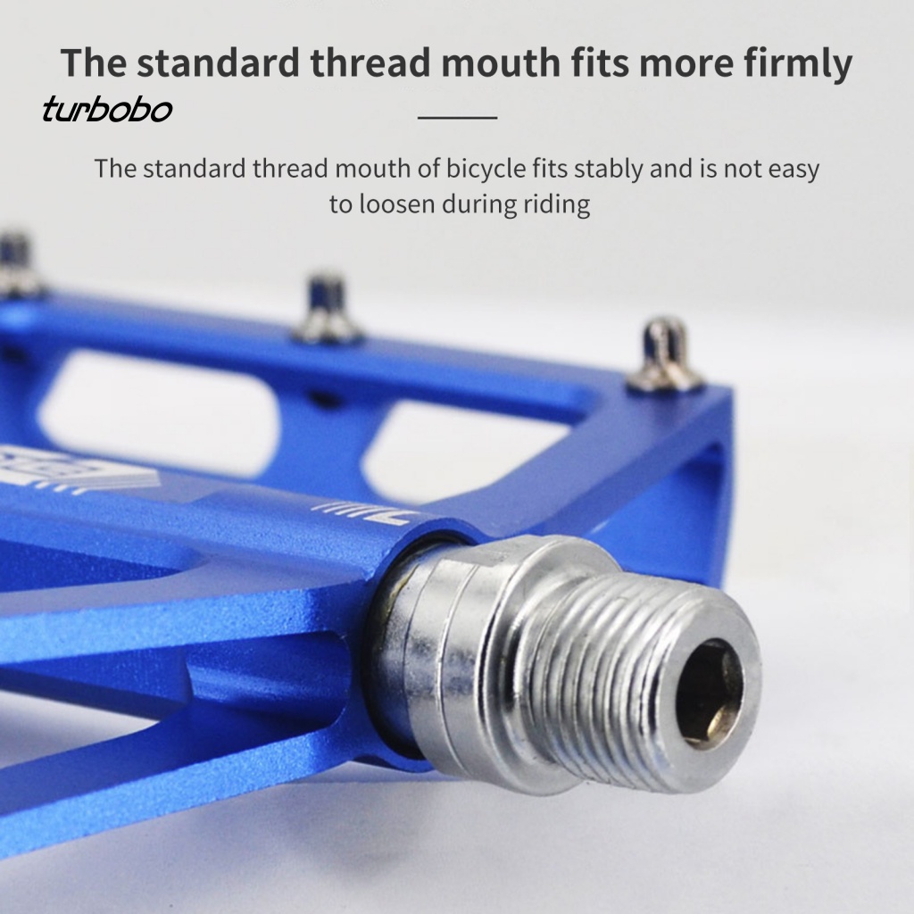 1 Cặp Pê Đan Xe Đạp Trái / Phải Bằng Hợp Kim Nhôm Chống Thấm Nước Tích Hợp Bàn Đạp Cho MTB