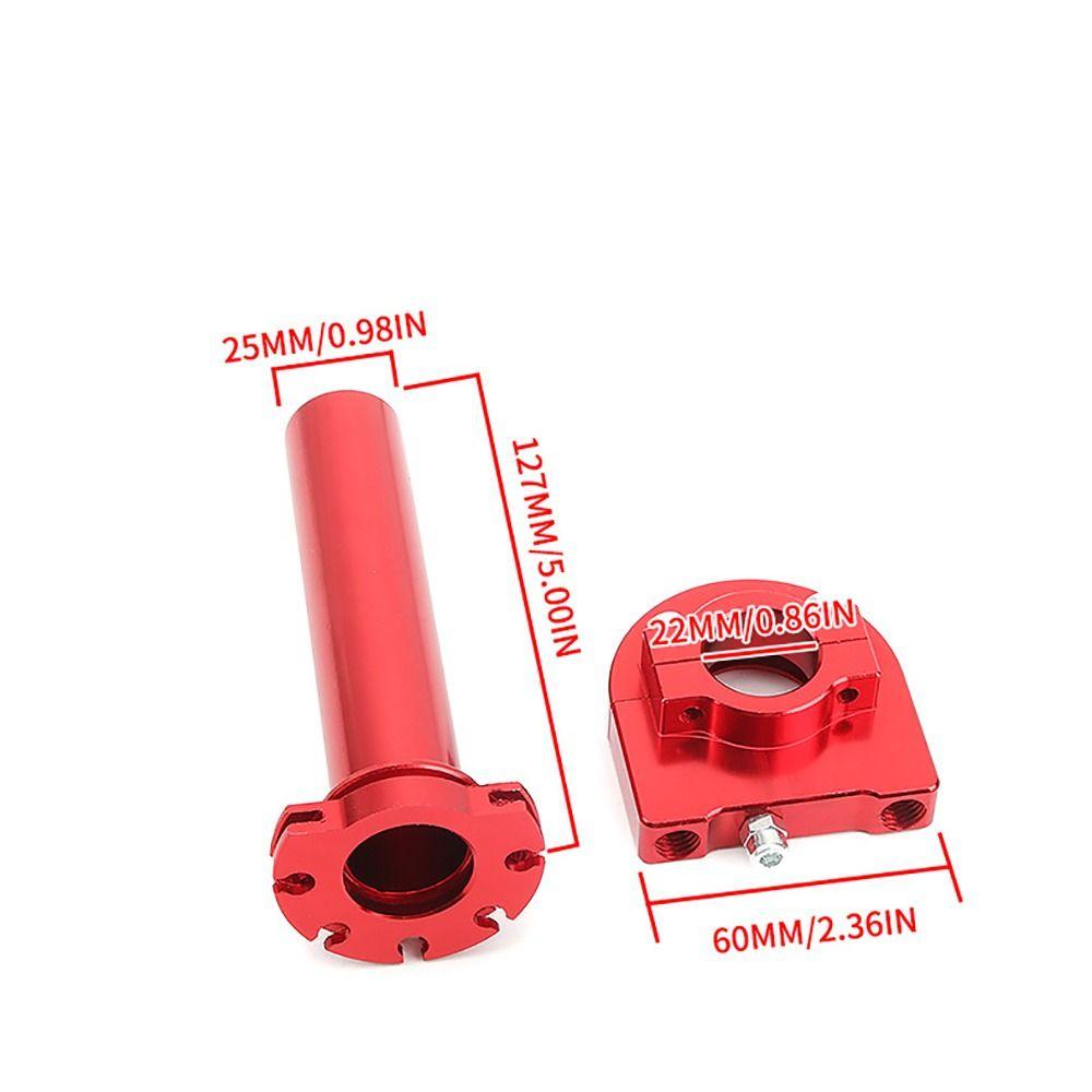 Tay Ga CNC Hợp Kim Nhôm 7 / 8 &quot;22mm Cho Xe Mô Tô